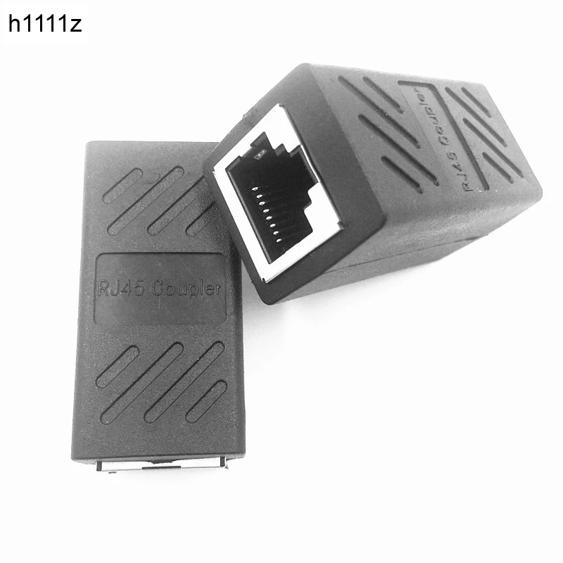 H1111Z RJ45 разъем Cat7/6/5e Ethernet адаптер 8P8C сетевой кабельный удлинитель для кабель