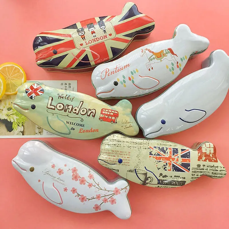 1 шт. жестяная коробка для хранения чая и конфет | Дом сад