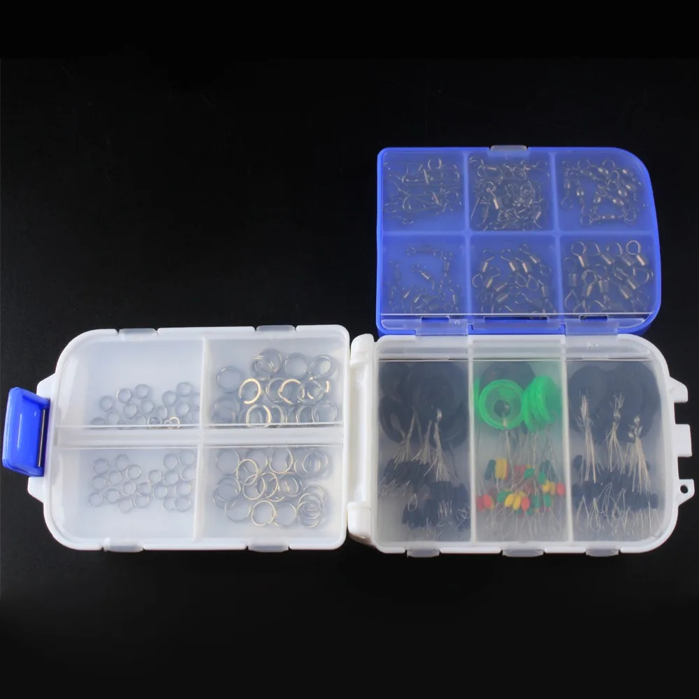 Anmuka 170 шт./компл. приманки Рыбалка Интимные аксессуары снасти Box рыбы с Провода