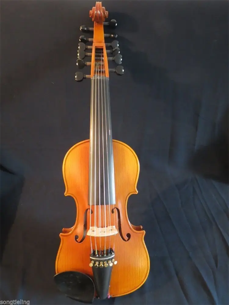 Скрипка Viola dɺmore 4/4 6 струн 14 дюймов мастер песни в стиле барокко № 11513