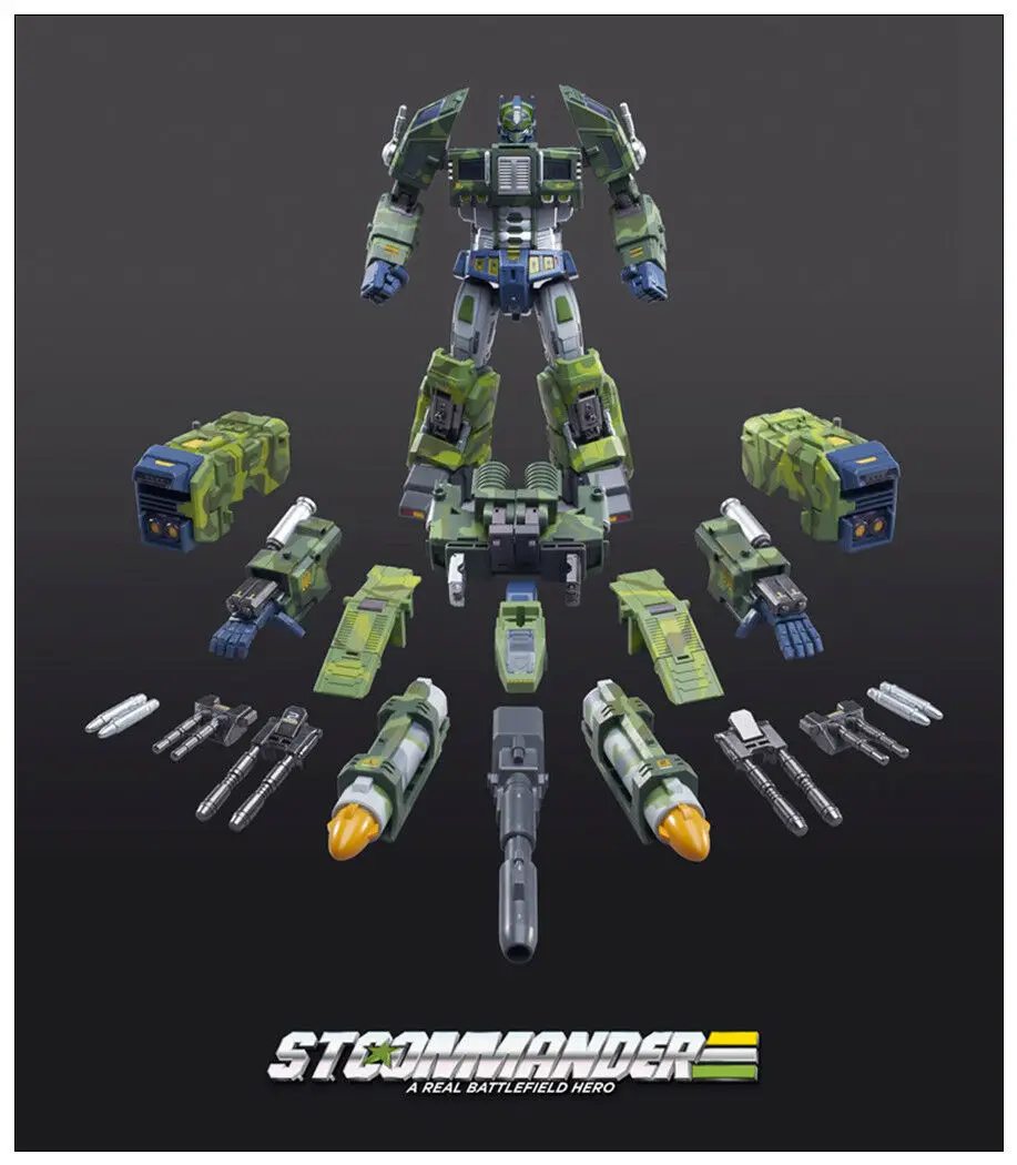 TFC Toys STC 01B Supreme Techtial Commander OP экшн фигурка версии джунглей|Игровые фигурки и