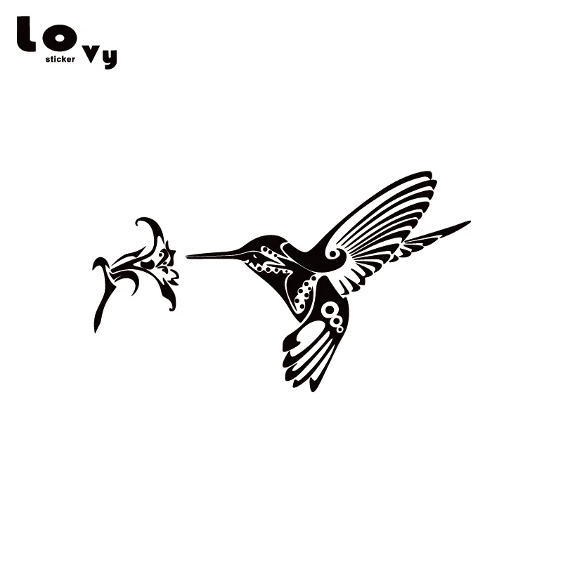 Этническое Искусство Колибри Nectar виниловая Автомобильная наклейка/наклейка для