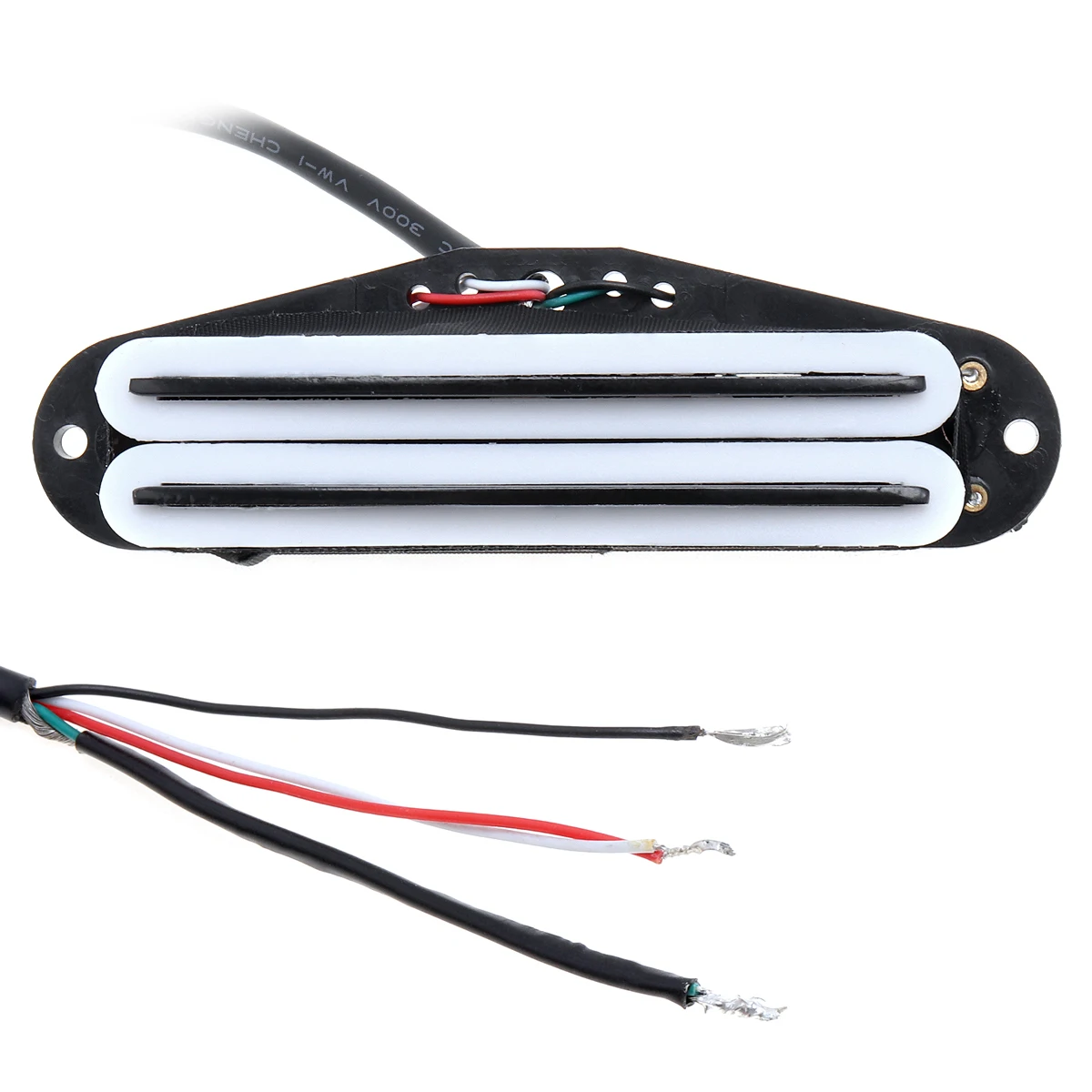 35 см легкий медный и резиновый двойной рельс одна катушка электрогитара Humbucker