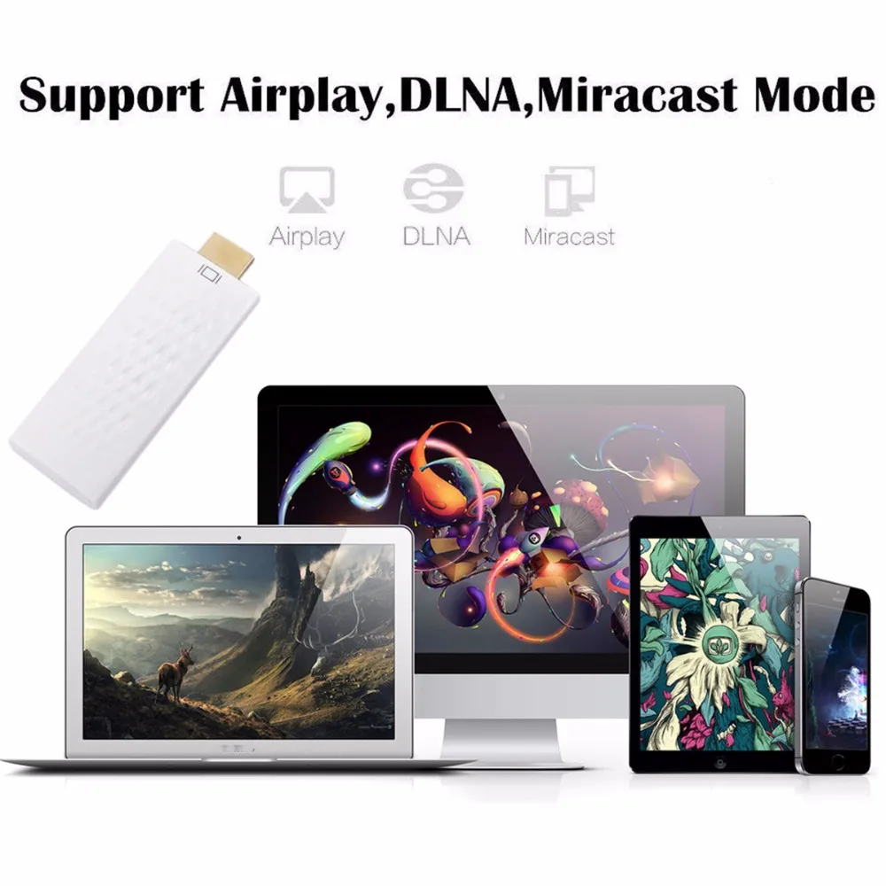 SOONHUA Airplay 1080 P беспроводной ТВ приемник WiFi Дисплей ТВ спутниковый ресивер HDMI Android Miracast зеркальный дисплей ТВ приемники