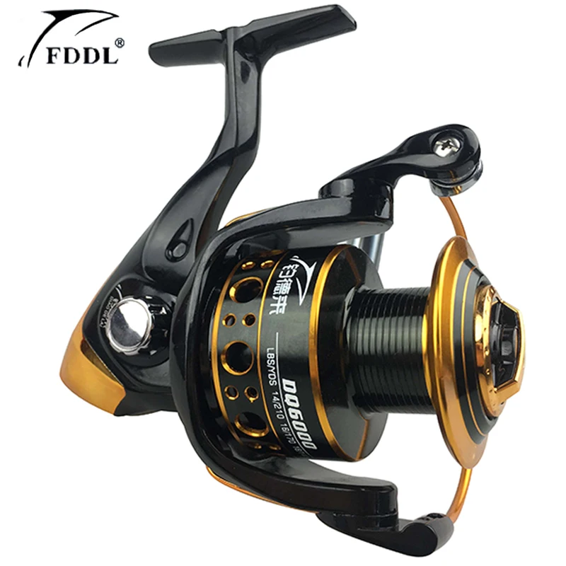 FDDL 12 + 1BB рыболовные снасти Рыбалка катушка карп 6000 Fishing Reel Рыболовные катушки