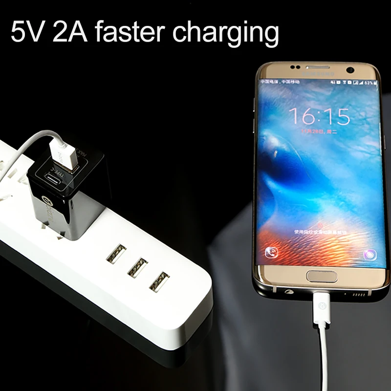 Biaze 120 см Micro USB кабель 2A Быстрый синхронизации данных и зарядки для Samsung Xiaomi LG Android