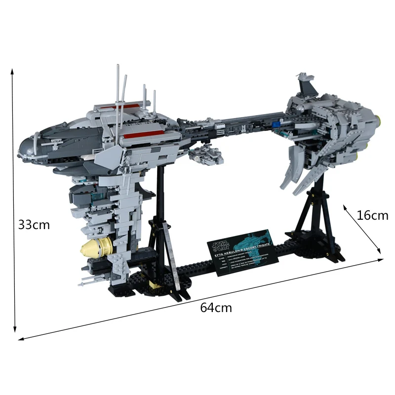 Star 05083 Wars The Nebulon B медицинский фрегат набор совместимый LegoINGlys MOC DIY строительные