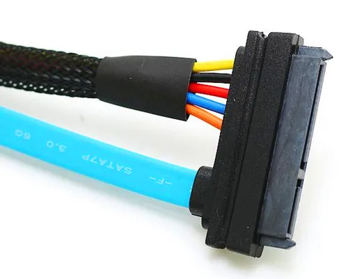 Бесплатная доставка! Кабель удлинитель SATA3.0/7 + 15 SATA кабель для передачи данных