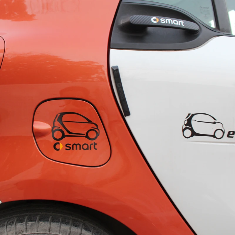 Для смарт 450 451 453 Forfour Fortwo украшение автомобиля вытягивающийся цветок стикер