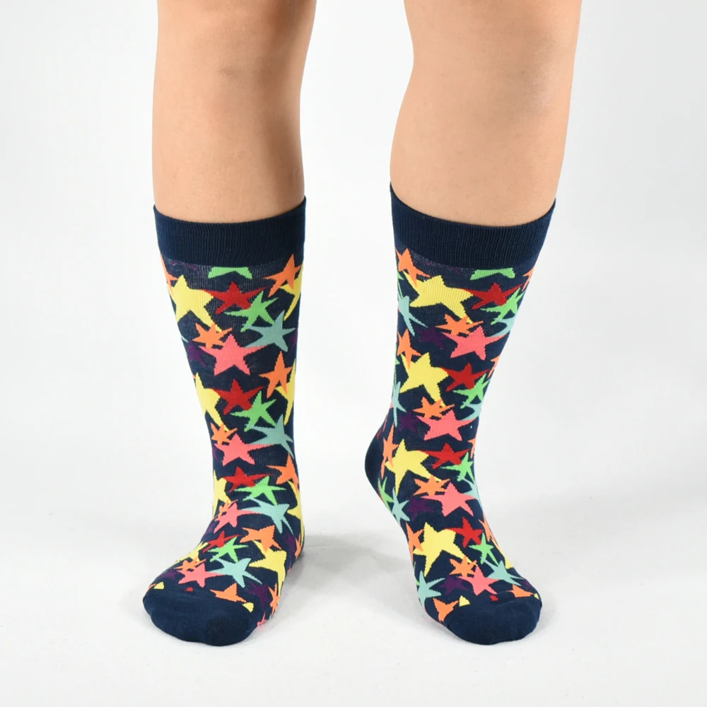 Носки мужские хлопковые повседневные 5 пар в упаковке|cotton socks men|socks mencotton |