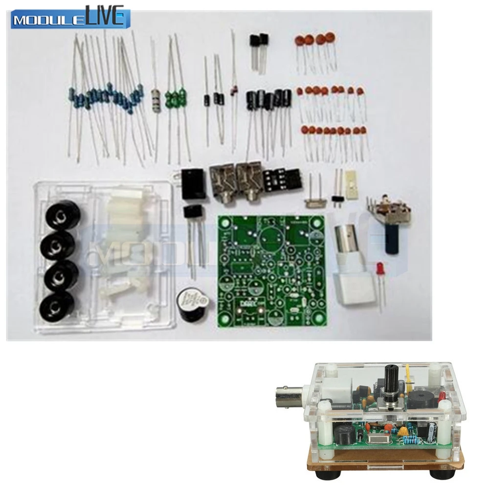 1 шт. S-PIXIE CW QRP коротковолновый радиоприемопередатчик 7,023 МГц DIY наборы с Чехол DIY kit