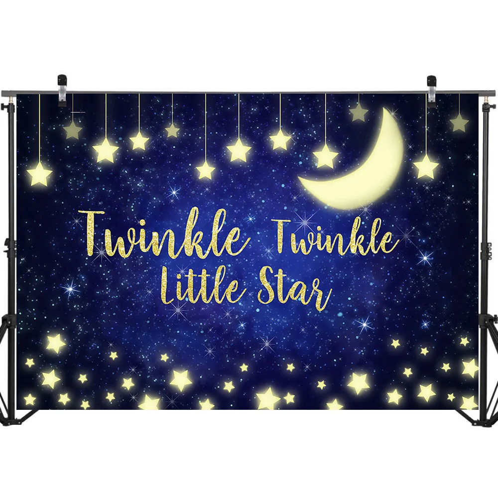 Вечерние Фотофон NeoBack Twinkle Little Star с облаками и небом для маленьких мальчиков на