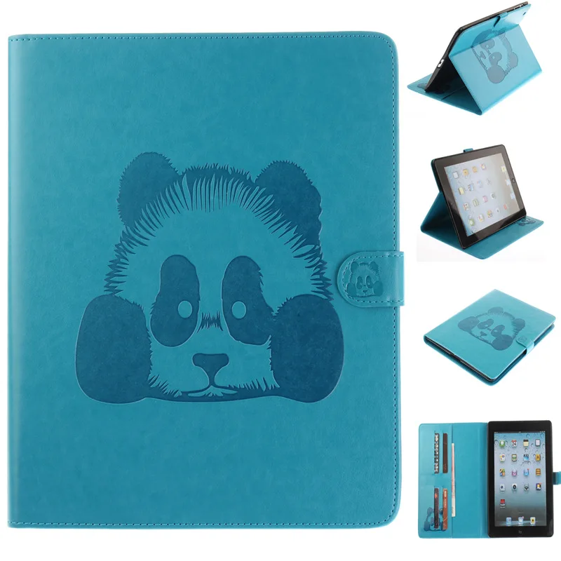 Для Apple iPad 2/3/4 планшетный чехол кожаный с откидной крышкой Folio подставка
