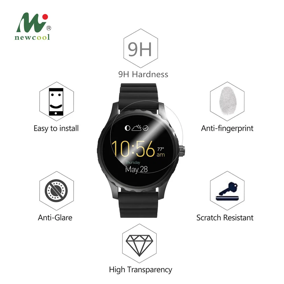 2 шт закаленное стекло для Suunto 3 фитнес-экран протектор 9 H ультратонкий прозрачный