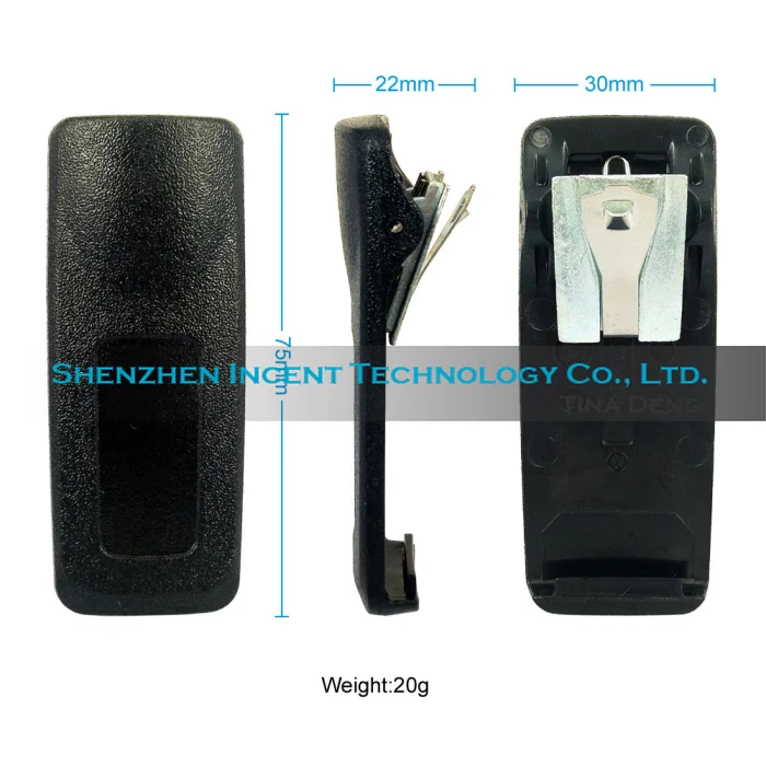 VOIONAIR 20pcs/lot Battery Belt Clip for Motorola Radio XPR6300 XiRP8268 DP3401 DGP4150 Replacement PMLN4651A