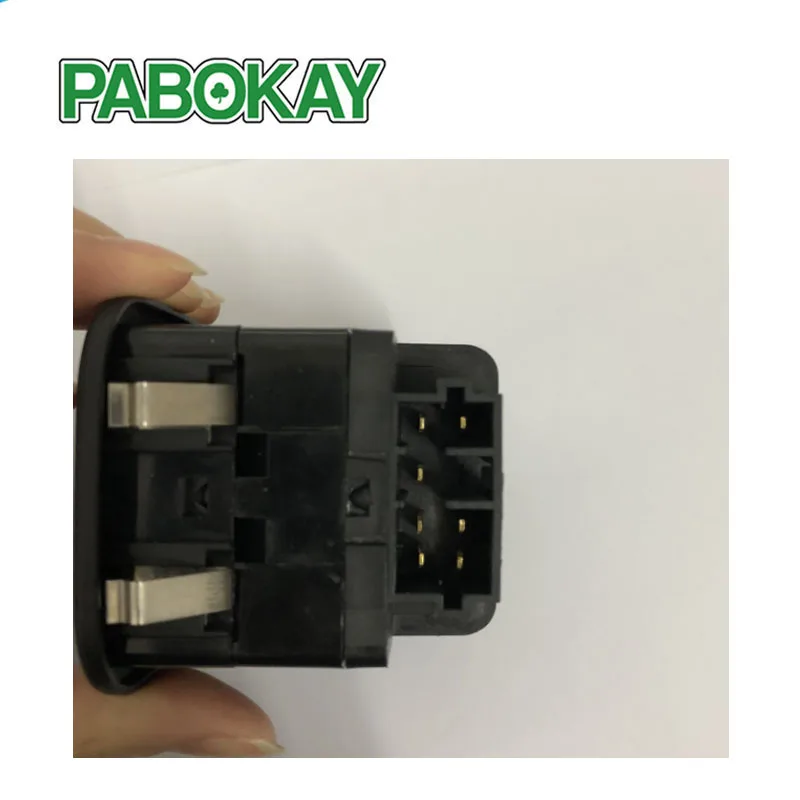 

6554.WA 6554.WH 6554.58 Electric Power Window Switch Mirror Button Control Fit for PEUGEOT 206 306 Black