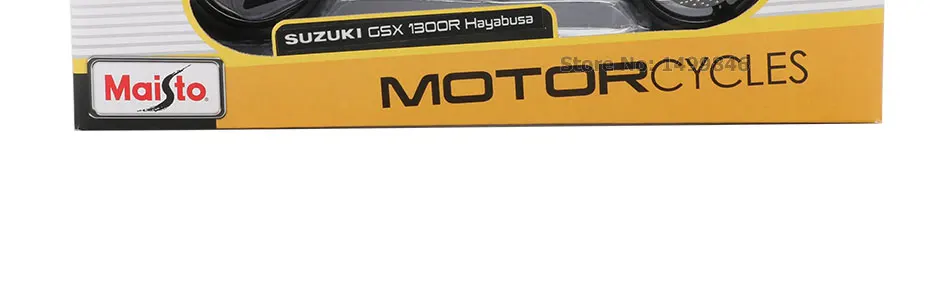 Модель мотоцикла Maisto из 1:12 сплава, модель мотоцикла, гоночный автомобиль GSX 1300R Hayabusa, коллекция моделей автомобилей, развивающие игрушки для мальчиков
