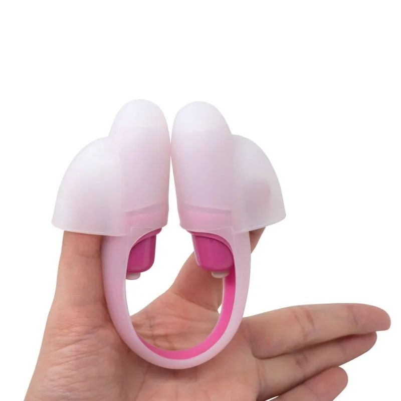 Силиконовые зажимы для сосков палец вибратор Стимулятор точки G Массажер Массаж