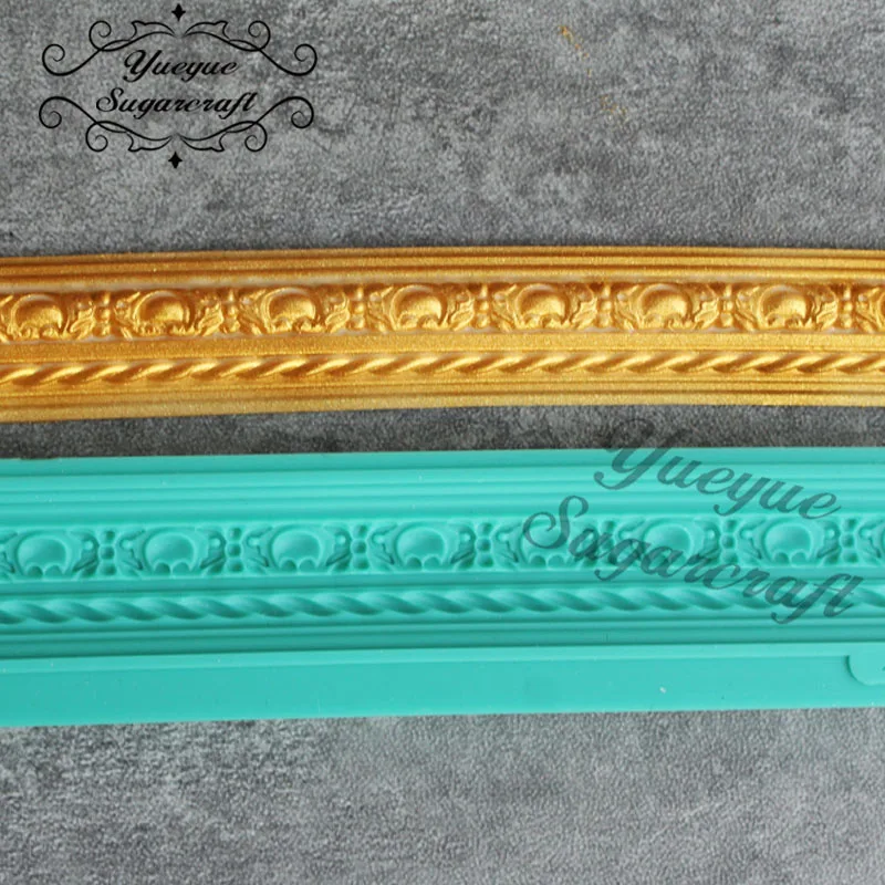 Yueyue Sugarcraft новейшая силиконовая форма для помадки инструменты украшения