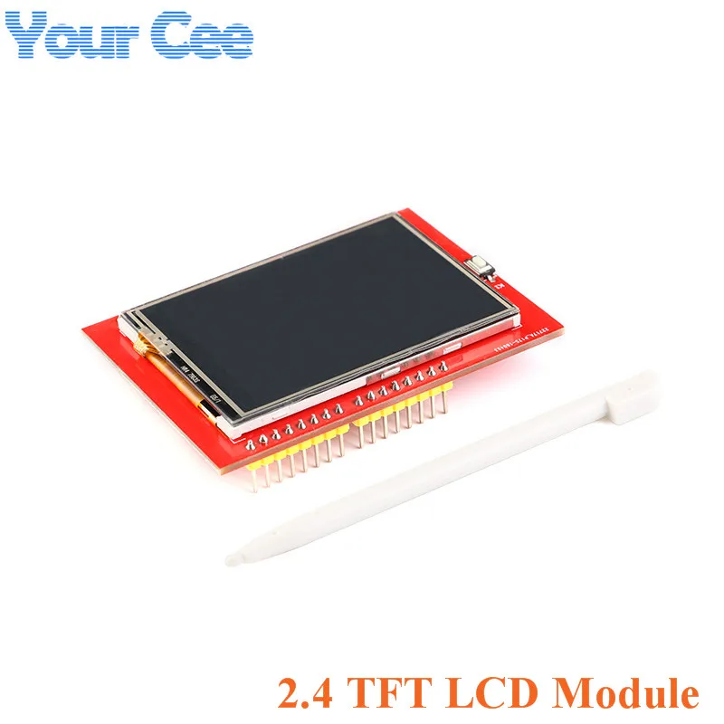 2 4 &quotЖК дисплей модуль TFT 4&quot цветной ЖК экран 5 В/3 3 В PCB адаптер ILI9341 с сенсорным