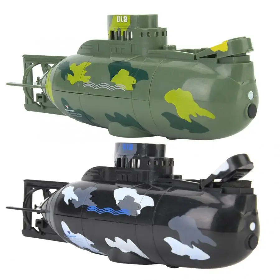 6 каналов Мини RC Подводная лодка 27/40 МГц электрическая моторы игрушка мини