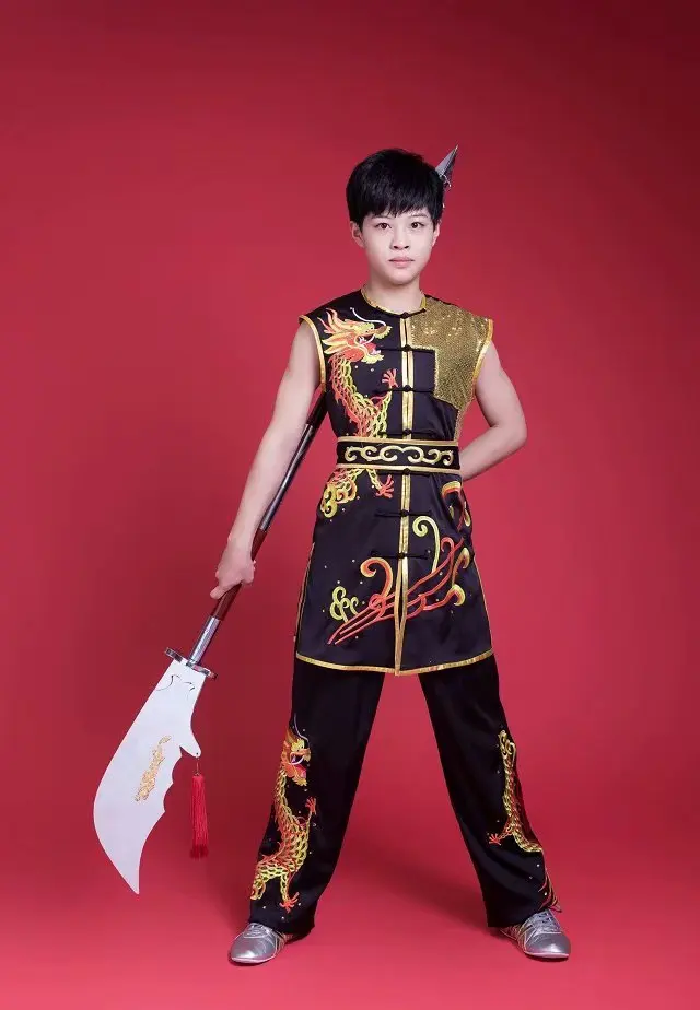 chinese nanquan clothes changquan uniform Martial arts competition clothing embroidered kungfu taolu |