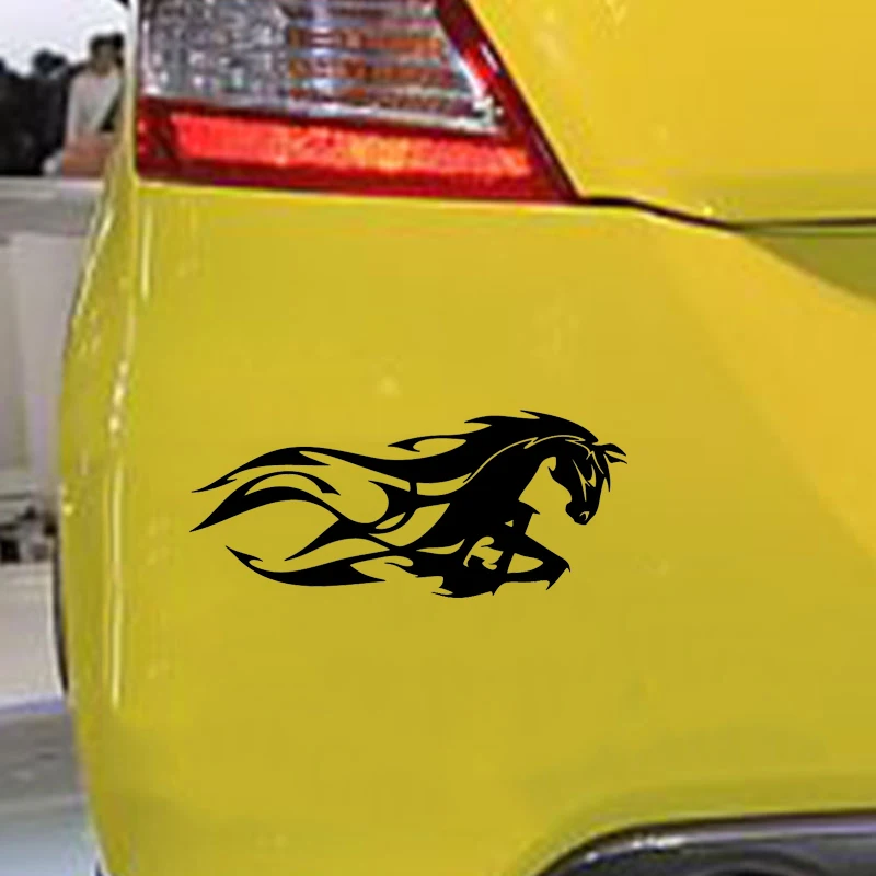 Племенной конский Mustang пламя автомобиля винил высечки наклейка Стикеры хобби