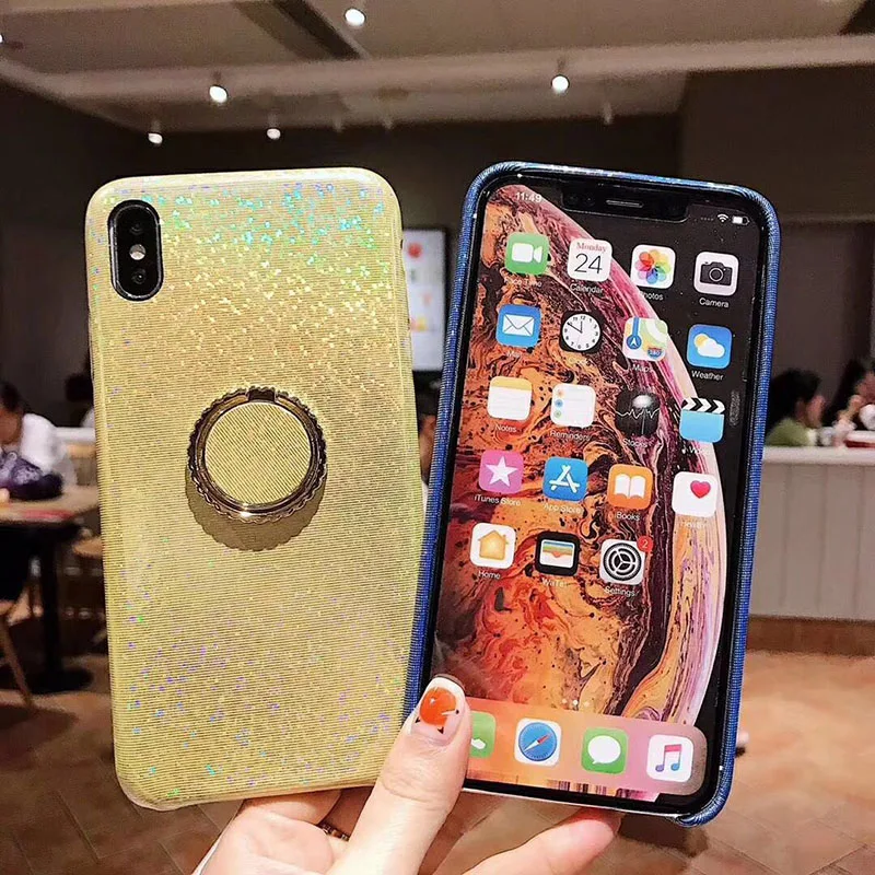 Модный Радужный лазерный мягкий чехол для iPhone X XS Max Xr 8 7 6 6S Plus Huawei P20 P30 Lite Mate20 Pro