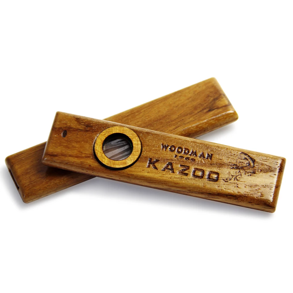 Деревянные сандалии WOODMAN Kazoo Гавайские гитары аккомпанемент рот флейта с