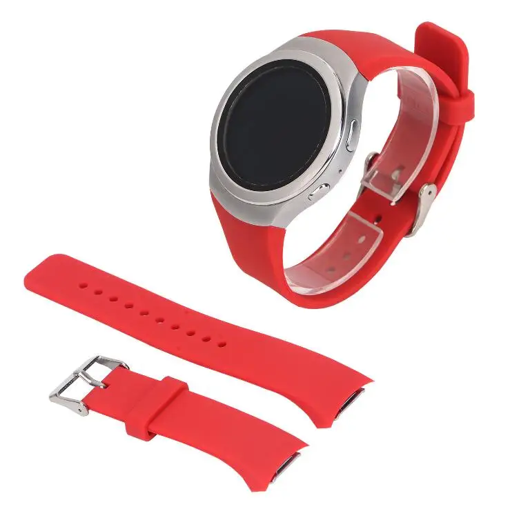 KINGBEIKE Sports Silicone WatchBand for Samsung Galaxy Gear S2 Classic Frontier R720 R730 New Design Smart Watch Strap 16 Colors | Наручные