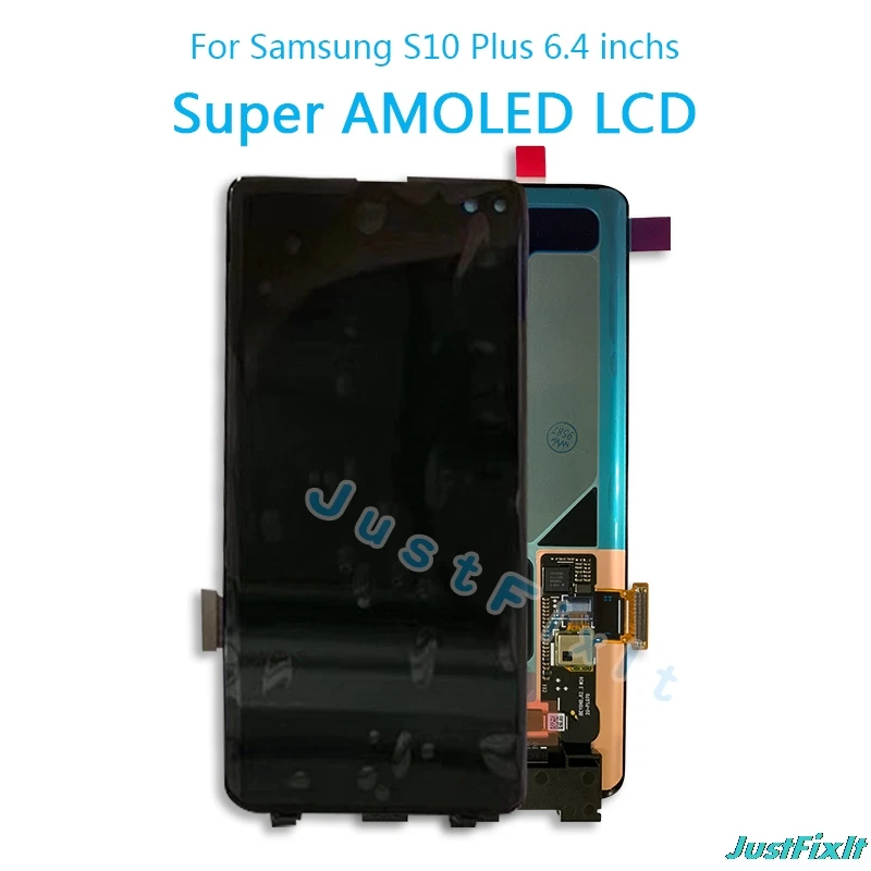 Для samsung Galaxy S10 SM-G9730 G973F ЖК-дисплей сенсорный экран дигитайзер Super Amoeld S10 Plus G9750 ЖК-дисплей