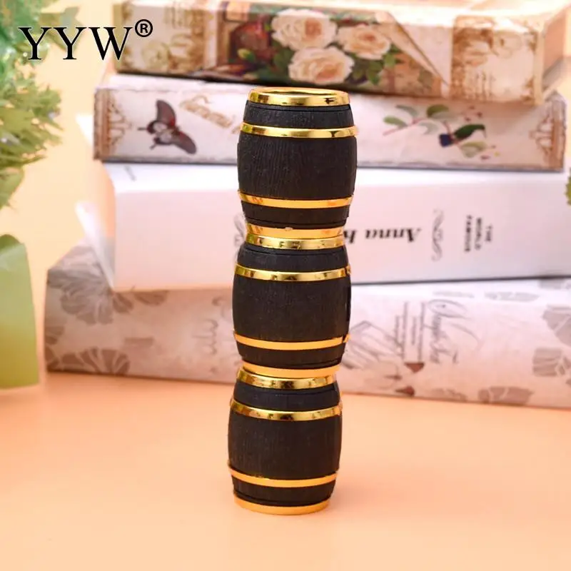 1 шт. Классический чехол для демонстрации ювелирных изделий черный с золотыми