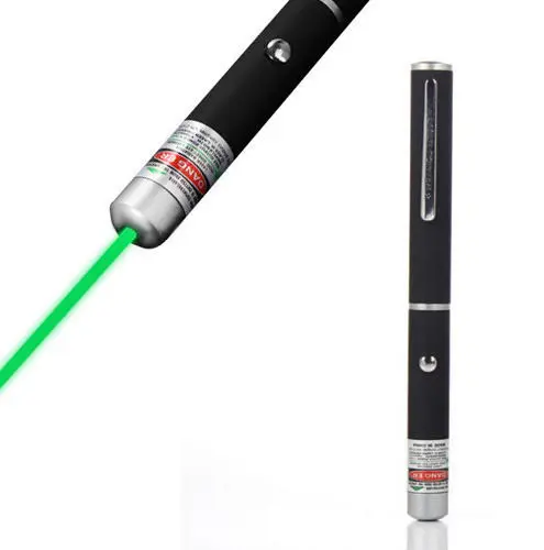 

AOBO 1PC 10mW 532nm High Power Military Green Laser Pointer Pen Beam Light Laser, for astronomy, presentation, tutorial