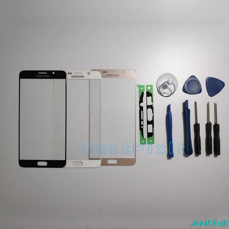 10 шт./лот для Samsung Galaxy Note 5 N920 N920C N920F N920A сенсорный ЖК экран внешнее стекло