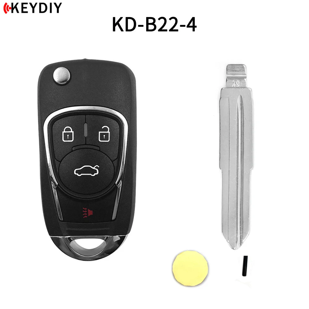 KEYDIY Авто ключевой KD900/KD-X2/KD мини ключевой программист серии B удаленного Управление B22-3/4 Для Chevrolet с 39#/40# необработанное лезвие