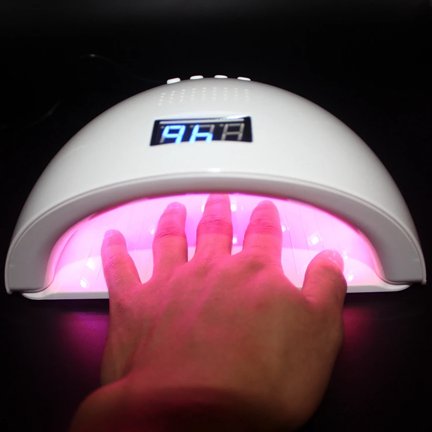 Защита от солнца A7 60 Вт красная лампа Светодиодная для ногтей сушки гель-лака