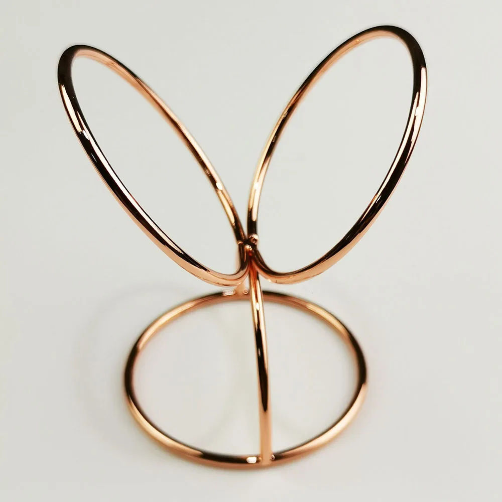 Rose gold Горячая металлический порошок держатель спонжа брендовый макияж губка слоеная сушильная подставка держатель красота яйцо дисплей стенд 3 Цвета - Цвет: Rose gold