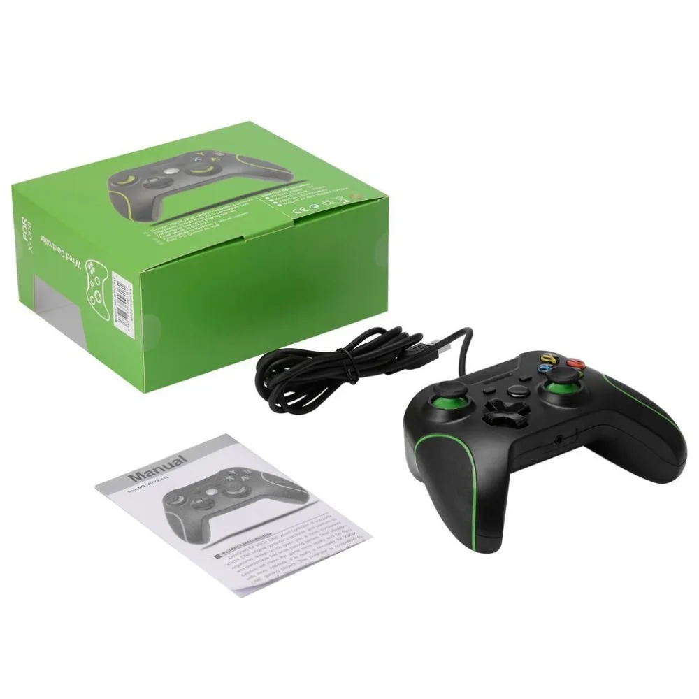 Геймпад для Xbox ONE проводной USB контроллер с двойной вибрацией и эргономичным
