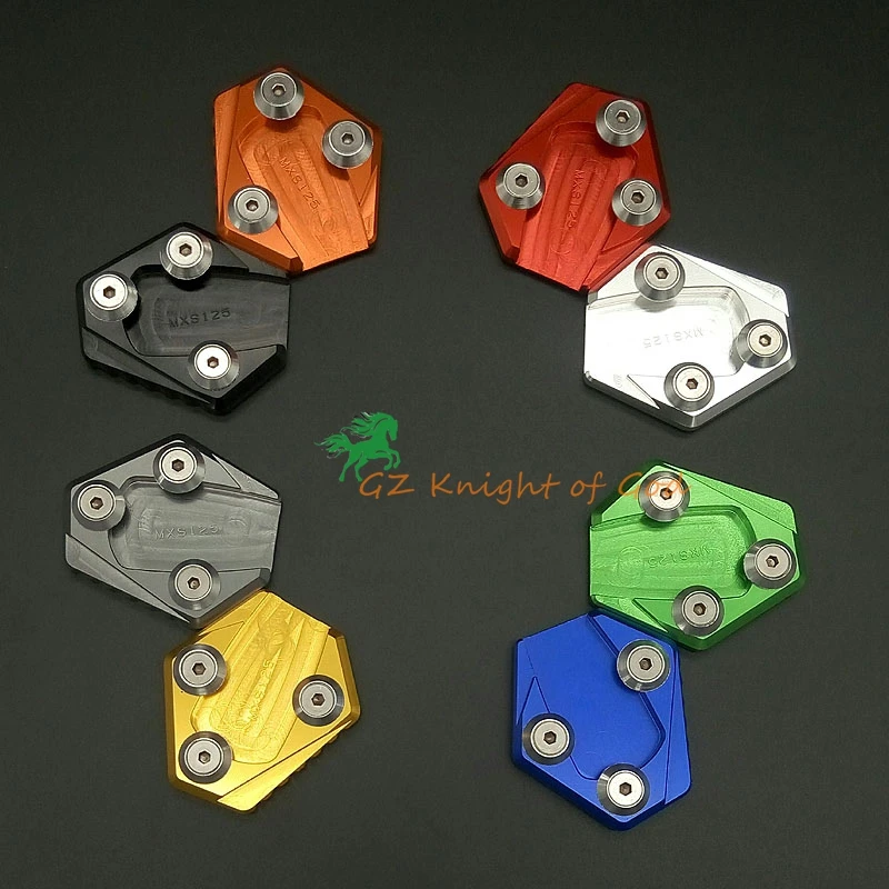 CNC алюминиевая боковая подставка для мотоцикла увеличенная подножка