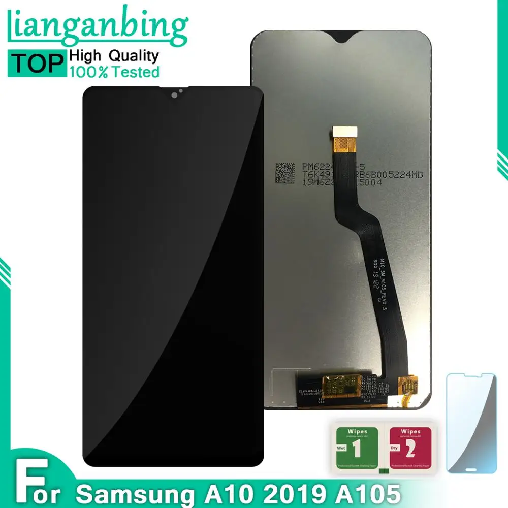 Super Amoled LCD для Samsung Galaxy A10 A105 A105F SM дисплей с сенсорным экраном дигитайзер LCD|Экраны