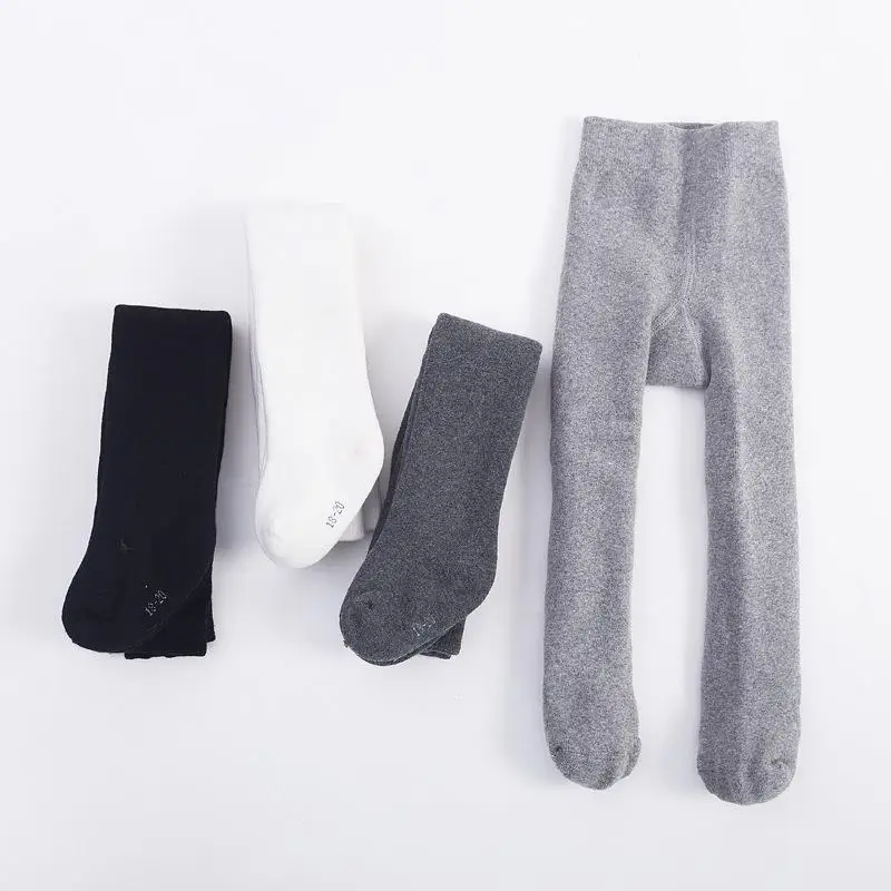 Детские колготки штаны с высокой талией для маленьких девочек хлопковые унисекс