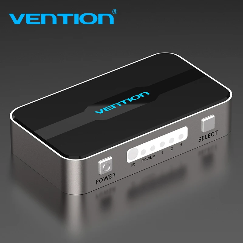 3 In 1 Out Vention Переключатель HDMI 5 вход 1 выход HDMI коммутатор 5X1 для xbox 360 PS4/3 Smart Android HDTV 4 K* 2 K 5 Порты и разъёмы HDMI адаптер - Цвет: 3 In 1 Out