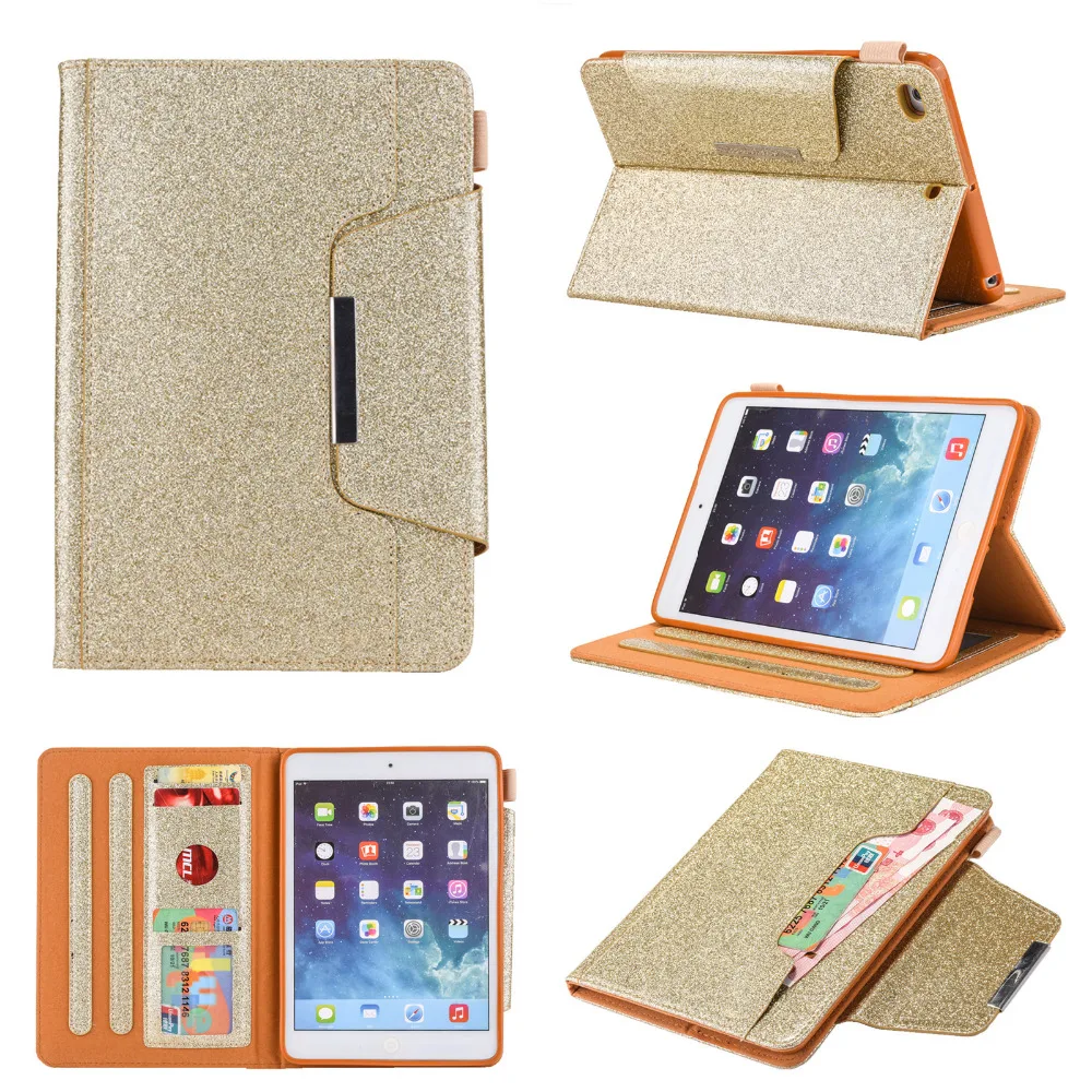 Шикарный кожаный чехол для ipad 9 7 2017 2018 планшета Чехлы Apple защитный дюймов|Чехлы