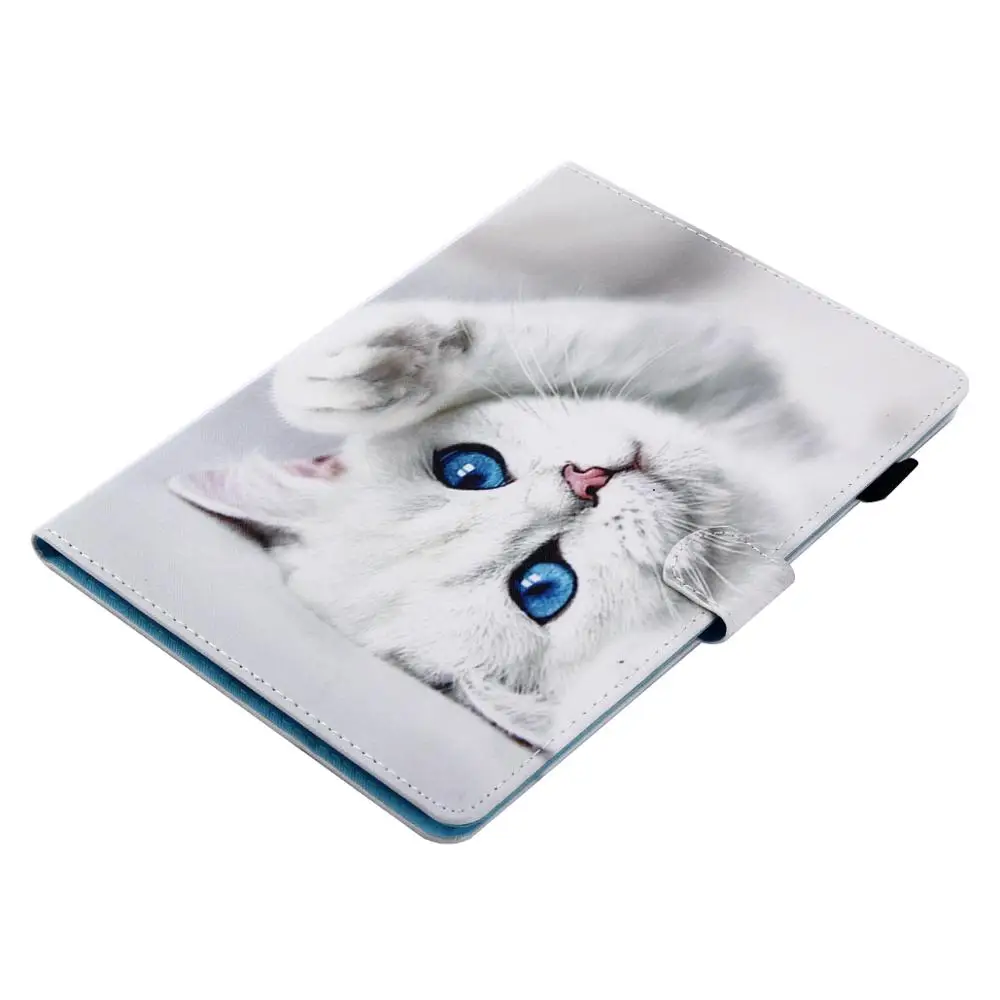 Чехол для iPad 2018 6-го поколения 2017 5th Air 1 2 Pro 9 7 7th 8th 10 5 11 Mini 3 4 чехол Funda мультяшный Кот