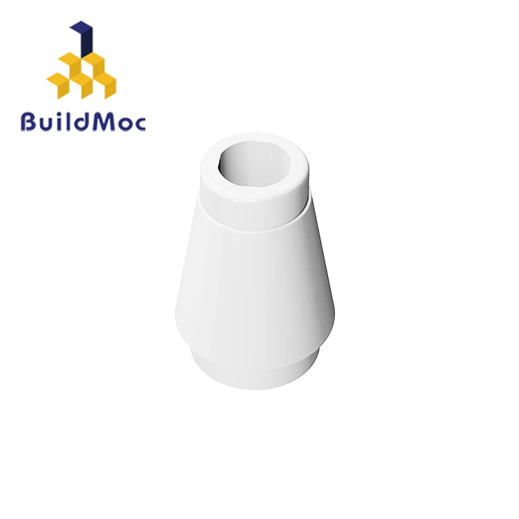 BuildMOC 59900 конус 1x1 топовое покрытие паза кирпич техника переключение поймать стойка дисплея картона для строительных блоков Запчасти DIY обучающий конструктор креативный подарок игрушки