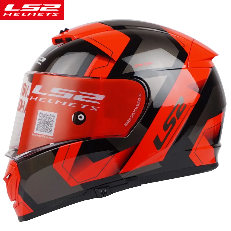LS2 FF390 выключатель Сплит мото rcycle шлемы с внутренним солнцезащитным щитом хром полный лицо гоночный мото rbike шлемы DOT moto шлемы