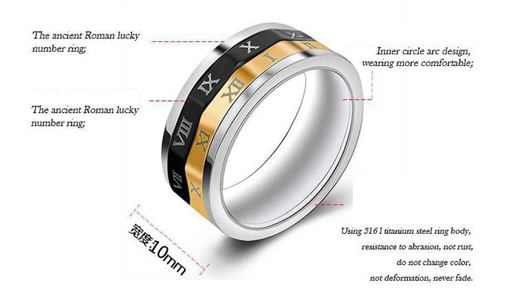 Новинка забавное вращающееся кольцо антистресс для детей и взрослых титановое