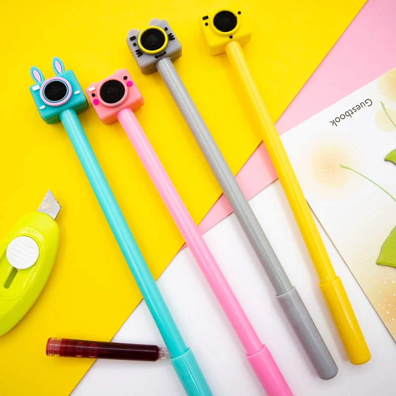 Модельная камера гелевая ручка DIY офисные канцелярские принадлежности Школьные