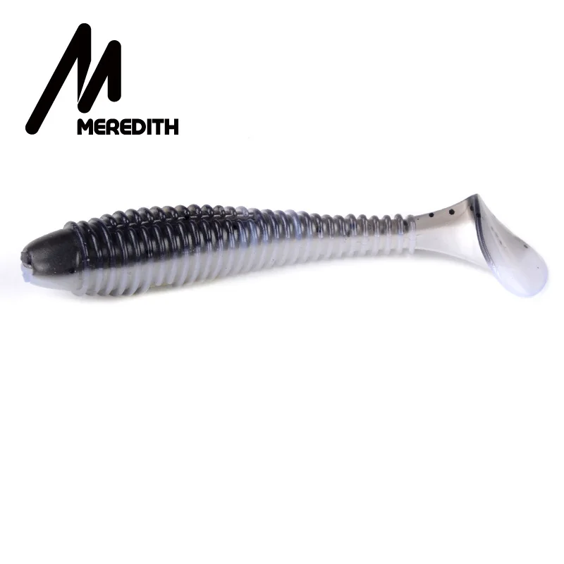 D MEREDITH мягкие приманки для рыбалки Shad Swing Impact Fat Vibro Fat мягкие приманки 75 мм 85 мм 180 мм снасти реалистичные Iscas воблер PVA для рыбалки - Цвет: D
