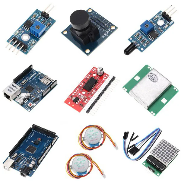 UNO мега для нано Датчика Реле bluetooth Wifi lcd начинающих стартовый комплект для Arduino